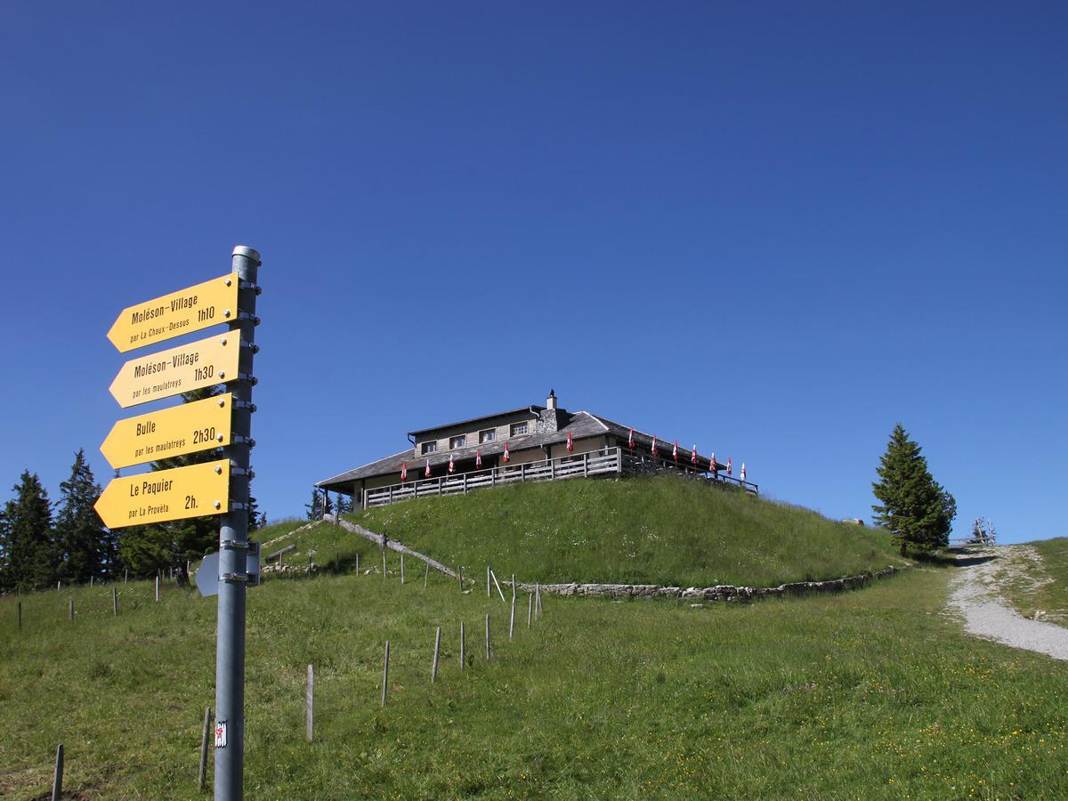 Refuge De Plan-Francey Hotel Moleson Luaran gambar